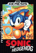 Boite du jeux Sonic the hedgedog 1 Genesis !