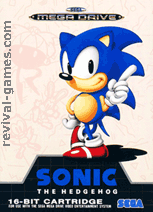 Boite du jeux Sonic 1 Megadrive !